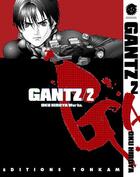 Couverture du livre « Gantz T.2 » de Hiroya Oku aux éditions Delcourt