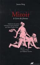 Couverture du livre « Miroir » de Roig/Jaume aux éditions Anacharsis