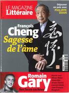 Couverture du livre « Magazine litteraire n 577 francois cheng sagesse de l ame mars 2017 » de  aux éditions Le Magazine Litteraire