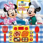 Couverture du livre « La maison de Mickey ; cuisine avec nous ! » de Disney aux éditions Pi Kids