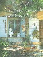 Couverture du livre « New Entertaining In The French Style » de Pierre Hussenot et Roger Verge aux éditions Flammarion