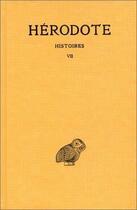 Couverture du livre « Histoires Tome 7 » de Hérodote aux éditions Belles Lettres