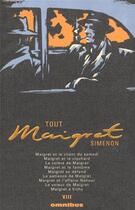 Couverture du livre « Tout Maigret Tome 8 » de Georges Simenon aux éditions Omnibus