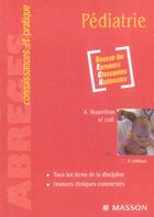 Couverture du livre « Pediatrie » de Antoine Bourrillon aux éditions Elsevier-masson