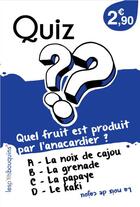 Couverture du livre « Quiz » de P'Tits Bouquins Les aux éditions Les P'tits Bouquins