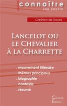 Couverture du livre « Lancelot ou le chevalier à la charrette, de Chrétien de Troyes » de  aux éditions Editions Du Cenacle