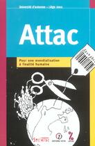 Couverture du livre « Pour une mondialisation a finalite humaine » de Attac B aux éditions Syllepse