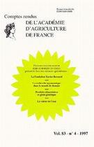 Couverture du livre « La fondation xavier bernard ; comptes rendus de l'aaf t.83 » de  aux éditions Medecine Sciences Publications