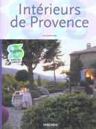 Couverture du livre « Intèrieurs de provence » de Lisa Lovatt-Smith aux éditions Taschen