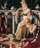 Couverture du livre « Vittore Carpaccio » de Peter Humfrey aux éditions Yale Uk