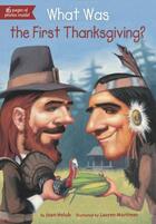 Couverture du livre « What Was the First Thanksgiving? » de Joan Holub aux éditions Penguin Group Us