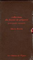 Couverture du livre « Coffret du fogon, dix façons de préparer ; gastronomie espagnole » de Alberto Herraiz aux éditions Epure