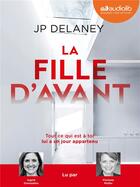 Couverture du livre « La fille d'avant » de Jp Delaney aux éditions Audiolib