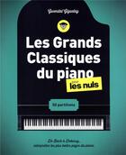 Couverture du livre « Les grands classiques du piano pour les nuls (2e édition) » de Gwendal Giguelay aux éditions First