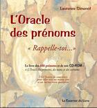Couverture du livre « L'oracle des prénoms » de Laurence Simenot aux éditions Courrier Du Livre
