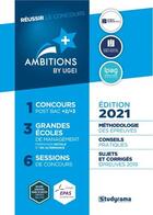 Couverture du livre « Reussir le concours ambition + (édition 2021) » de  aux éditions Studyrama