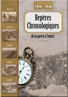 Couverture du livre « Repères chronologiques de la guerre à l'ouest » de Yann Thomas aux éditions Orep