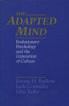 Couverture du livre « The Adapted Mind: Evolutionary Psychology and the Generation of Cultur » de Jerome H Barkow aux éditions Oxford University Press Usa