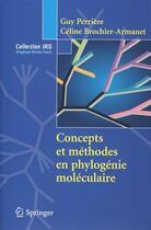 Couverture du livre « IRIS ; concepts et méthodes en phylogénie moléculaire » de  aux éditions Springer