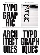 Couverture du livre « Architectures typographiques » de Catherine De Smet et Emmanuel Berard et Wim Crouwel aux éditions Editions B42