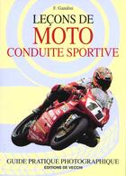 Couverture du livre « Lecons de moto conduite sportive » de Gandini aux éditions De Vecchi