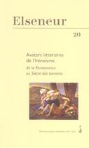 Couverture du livre « ELSENEUR » de Philippe De Lajarte aux éditions Pu De Caen