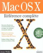 Couverture du livre « Mac Os X. Version 10.2 Jaguar » de Jesse Feiler aux éditions First Interactive