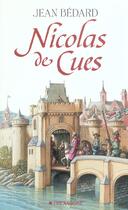 Couverture du livre « Nicolas de cues » de Jean Bedard aux éditions Hexagone