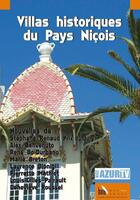 Couverture du livre « Villas historiques du pays niçois » de Stephane Renaud aux éditions Baie Des Anges
