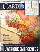 Couverture du livre « Carto n 52 - l'afrique emergente - mars/avril 2019 » de  aux éditions Carto