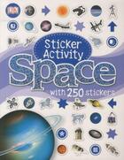 Couverture du livre « Sticker activity space » de  aux éditions Dk Children