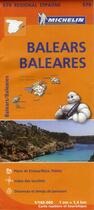 Couverture du livre « Balears / baleares » de Collectif Michelin aux éditions Michelin