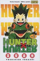 Couverture du livre « Hunter X hunter T.1 » de Yoshihiro Togashi aux éditions Kana