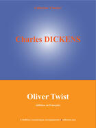 Couverture du livre « Oliver Twist » de Charles Dickens aux éditions Edition Numerique Europeenne