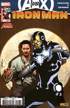 Couverture du livre « Iron Man n.2012/7 : Avengers Vs X-Men ; longue est la route » de Iron Man aux éditions Panini Comics Mag