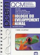 Couverture du livre « QCM biologie du développement animal » de Francois Denis aux éditions Vernazobres Grego