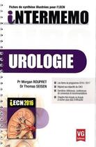 Couverture du livre « INTER MEMO UROLOGIE12 » de M. Roupret aux éditions Vernazobres Grego