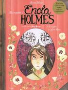 Couverture du livre « Les enquêtes d'Enola Holmes Tome 3 : le mystère des pavots blancs » de Blasco Serena aux éditions Jungle