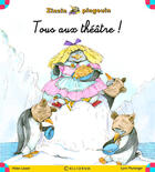Couverture du livre « Zinzin Pingouin ; tous au théâtre ! » de Lynn Munsinger et Helen Lester aux éditions Calligram