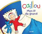 Couverture du livre « Caillou ; mon lit de grand » de Christine L'Heureux aux éditions Chouette