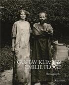 Couverture du livre « Gustav klimt and emilie floge photographs » de Husslein-Arco Agnes aux éditions Prestel