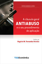 Couverture du livre « A Clausula Geral Antiabuso » de Patricia Meneses Leiriao aux éditions Editions Racine