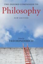 Couverture du livre « The Oxford Companion to Philosophy » de Ted Honderich aux éditions Oup Oxford