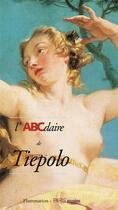 Couverture du livre « L'abcdaire de tiepolo » de  aux éditions Flammarion