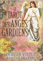 Couverture du livre « Le tarot des anges gardiens ; coffret » de Doreen Virtue et Valentine Radleigh aux éditions Exergue