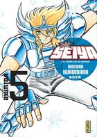 Couverture du livre « Saint Seiya ; les chevaliers du Zodiaque Tome 5 » de Masami Kurumada aux éditions Kana