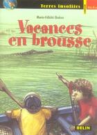 Couverture du livre « Vacances en brousse » de Ebokea Marie Felicit aux éditions Belin Education