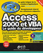 Couverture du livre « Access 2000. Guide Du Developpeur » de Edward Jones aux éditions Eyrolles