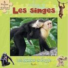 Couverture du livre « Les singes » de  aux éditions Piccolia