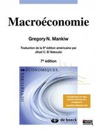 Couverture du livre « Macroéconomie (7e édition) » de Gregory N. Mankiw aux éditions De Boeck Superieur